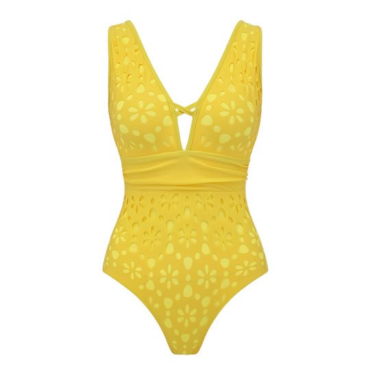 Damen Sonnenanzug mit romantischem Blumendesign R&B