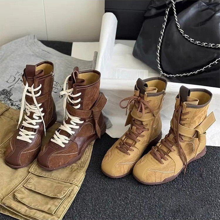 Damen modische Winterstiefel mit komfortablem Futter und stylischem Design R&B