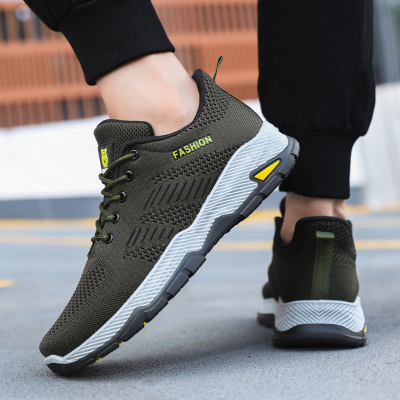 Damen Leichte Sport-Sneaker mit atmungsaktivem Obermaterial und dämpfender Sohle R&B