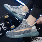 Damen Sportliche Sneakers mit nahtloser Netzstruktur und flexibler Sohle EB
