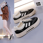 Damen Sportliche Sneakers mit kontrastierendem Design und bequemer Laufsohle R&B