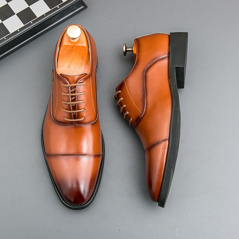 Damen Elegante und hochwertige Schnürschuhe aus Leder R&B