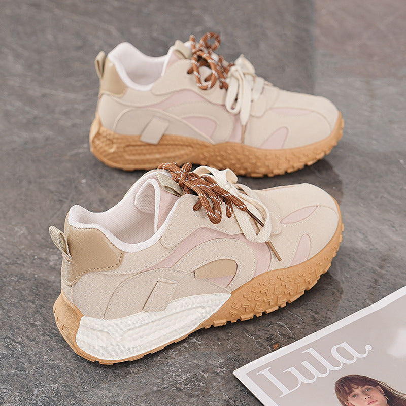 Damen Sportliche Sneakers mit robustem Sohlenprofil und atmungsaktiver Obermaterialstruktur R&B