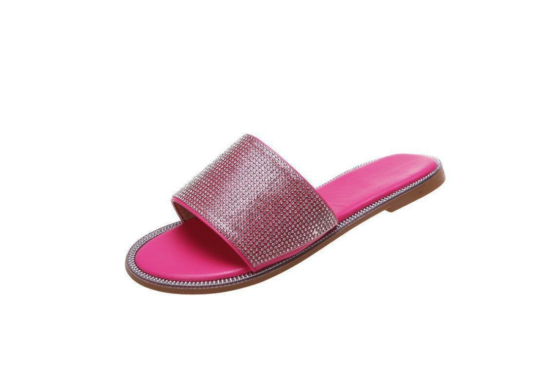 Damen Glitzernde Freizeitsandalen R&B