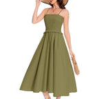 Damen Maxikleid mit schmeichelhaftem Taillendesign R&B