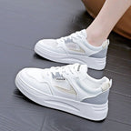 Damen Modische Sneakers mit atmungsaktiver Mesh-Oberfläche und rutschfester Sohle