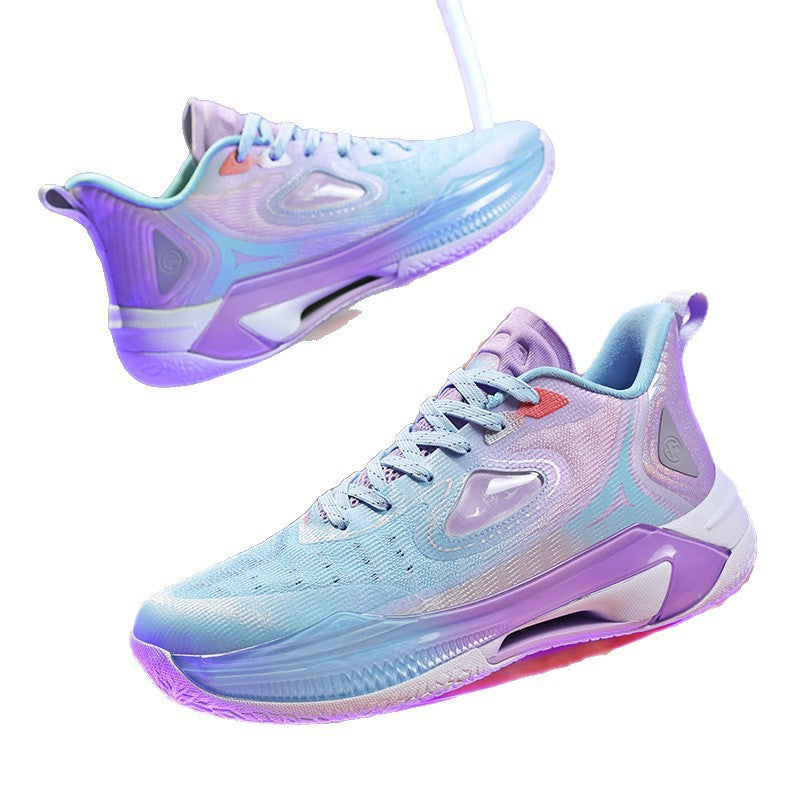 Damen Hochleistungs-Basketballschuhe mit atmungsaktivem Mesh-Obermaterial und dämpfender Sohle