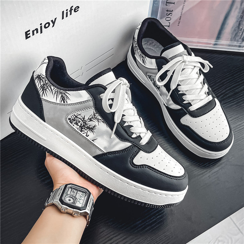 Damen Bequeme Freizeit Sneaker mit einzigartigem Druck R&B