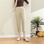 Damen Chino Stoffhose mit schmalem Schnitt