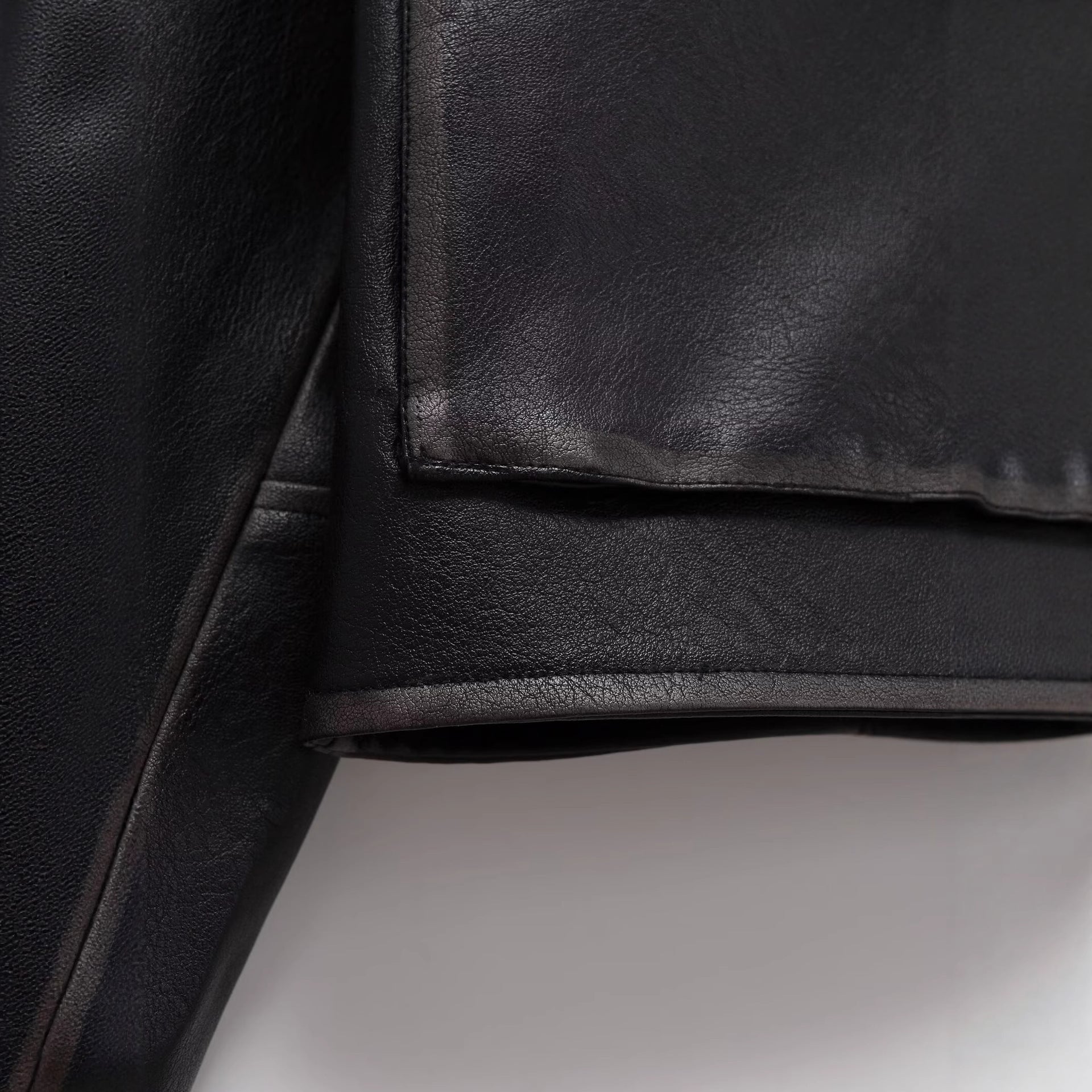 Damen Kurzgeschnittene jacke mit Taschen R&B