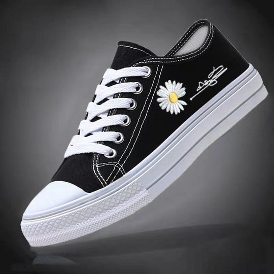 Damen Komfortable Sneaker mit Schadstofffreier Baumwolle und Verspieltem Bärenmotiv R&B