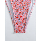 Damen Blumiger Triangel-Bikini R&B