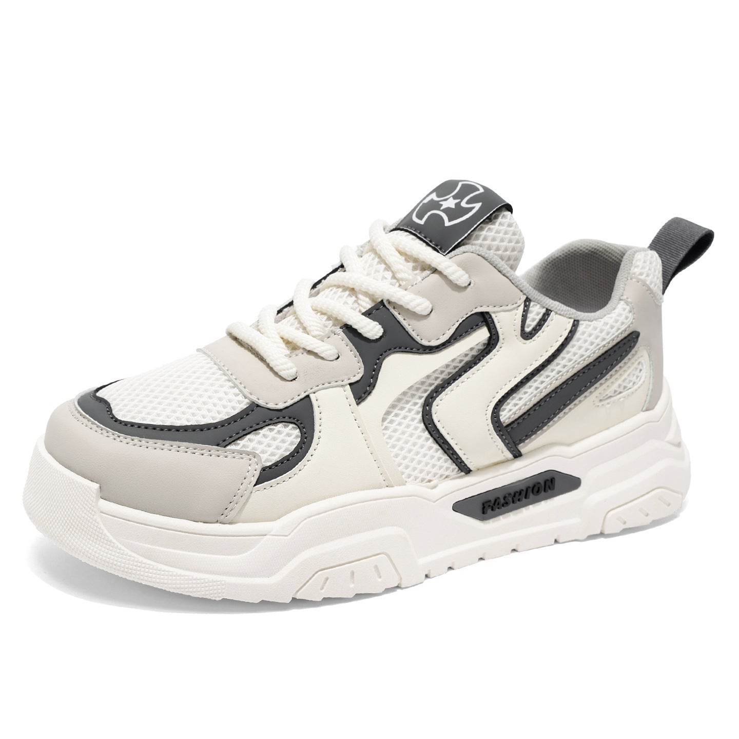 Damen Sportliche Sneakers mit atmungsaktivem Mesh-Obermaterial und rutschfester Sohle