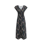 Damen Maxi-Kleid mit floralem Paisley-Muster und schmeichelndem Schnitt R&B