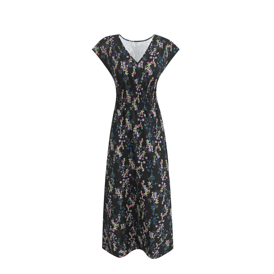 Damen Maxi-Kleid mit floralem Paisley-Muster und schmeichelndem Schnitt R&B