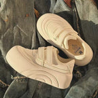 Damen Plattform-Sneaker mit verstellbaren Klettverschlüssen und komfortabler Dämpfung R&B