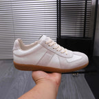Damen Sportliche Leder Sneakers mit modischem Design und rutschfester Sohle R&B