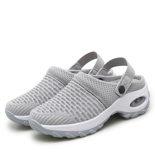 Damen atmungsaktive Clogs mit rutschfester Sohle R&B