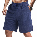 Herren bequeme Freizeit-Shorts aus sanftem Stoff mit verstellbarem Kordelzug R&B