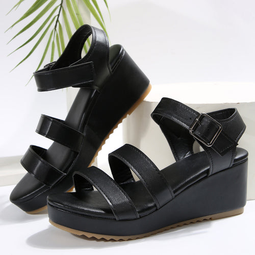 Damen Komfortable Wedge-Sandalen R&B