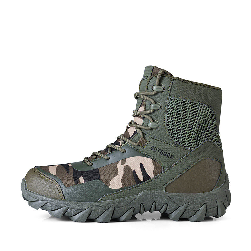 Herren All-Terrain Wanderschuhe mit hohem Knöchelschutz und rutschfester Sohle R&B