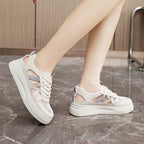 Damen modische Sneaker mit atmungsaktiver Mesh-Oberfläche und dämpfendem Sohlenprofil R&B