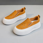 Damen Slip-On Sneakers mit atmungsaktivem Obermaterial und dämpfendem Fußbett R&B