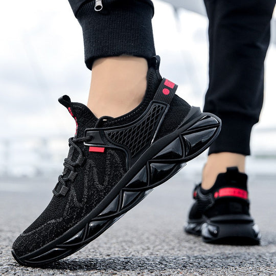 Damen Sportliche Mesh-Laufschuhe mit ergonomischer Dämpfung R&B
