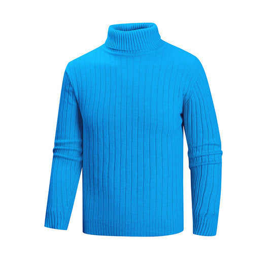 Herren Strickpullover mit Stehkragen R&B