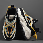 Damen Sportliche Chunky Sneakers mit innovativer Schnürtechnologie