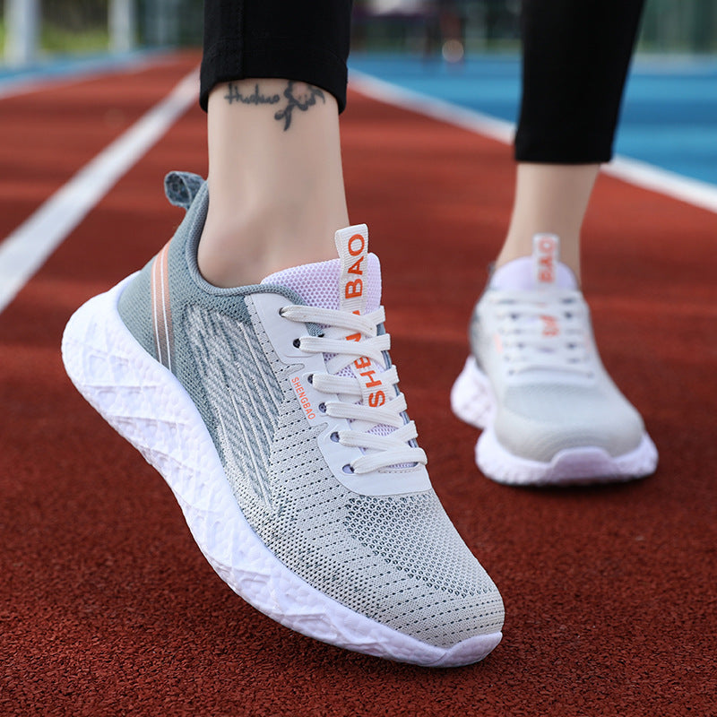 Damen Leichte und atmungsaktive Laufschuhe mit rutschfester Sohle
