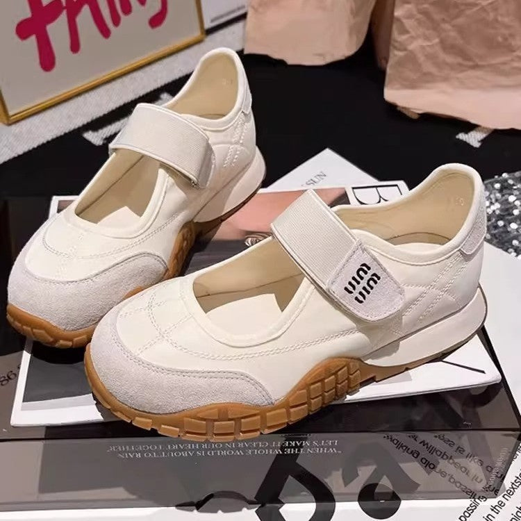 Damen Sportliche Sneaker mit praktischem Klettverschluss und bequemer Sohle R&B