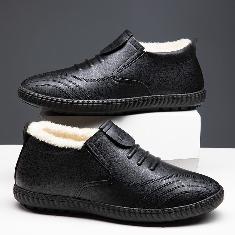 Damen Warmfutter Slip-On Schuhe mit rutschfester Sohle R&B