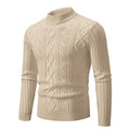 Herren Grobstrukturierter Rollkragenpullover