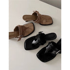 Damen elegante Plateau-Sandalen mit modischen Riemchen R&B