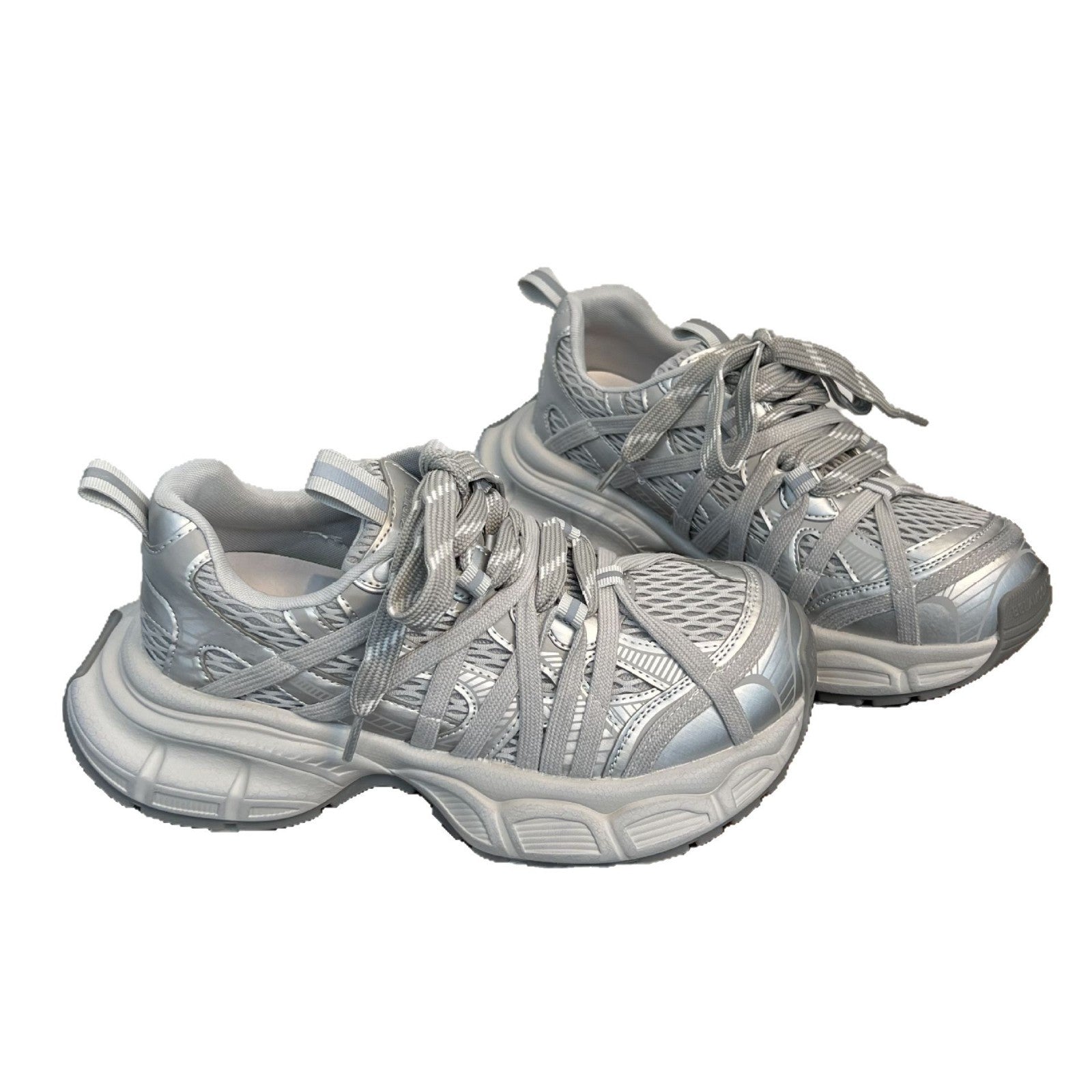 Damen Sportliche Lauf-Schuhe mit atmungsaktivem Mesh-Obermaterial und dämpfender Sohle R&B