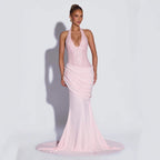 Damen Glänzendes Abendkleid mit figurbetontem Schnitt und schimmernden Pailletten