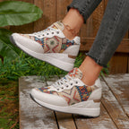 Damen Sportliche Sneakers mit kunstvoller Mustervariation und komfortabler Dämpfung R&B