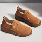 Damen Komfortable und elegante Slipper mit Schnallenverschluss R&B