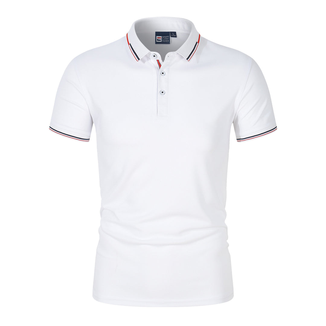 R&B | Einfarbiges Poloshirt