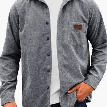 Herren Cordhemd R&B