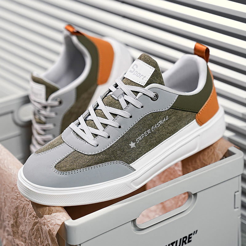 Damen Sportliche Sneakers mit robustem Obermaterial und flexibler Laufsohle
