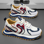 Damen Sportliche Sneakers mit atmungsaktiver Mesh-Oberfläche und dämpfender Sohle R&B