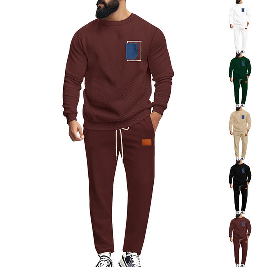 Herren Bequemer Freizeitanzug mit modischem Design und praktischen Taschen R&B