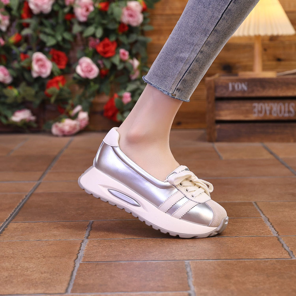 Damen Komfortable Sneakers im modischen Mix aus Textil R&B