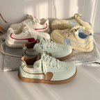 Damen Sportliche Sneaker mit atmungsaktiver Innensohle und modischer Oberflächenstruktur