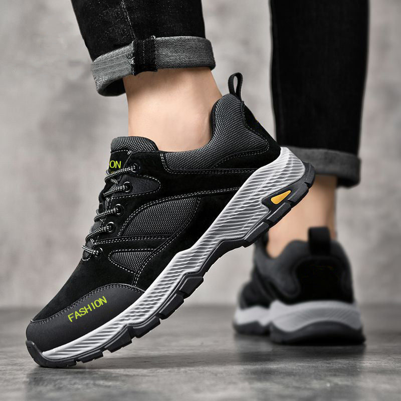 Herren Sportliche Trekking-Schuhe mit robustem Profil und atmungsaktiver Oberflächenstruktur R&B