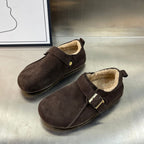 Damen Komfortable Clogs mit weichem Innenfutter und praktischem Schnallenverschluss R&B