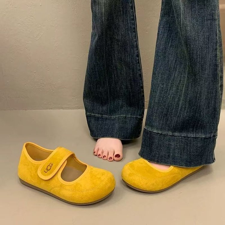 Damen Komfortable Mary Jane Schuhe R&B