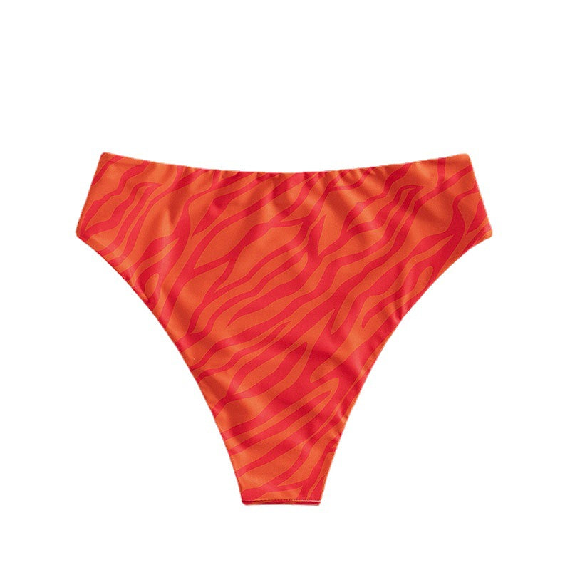 Damen Hochgeschnittene Bikinihose